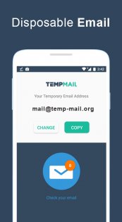 Temp Mail 3.79. Скриншот 2