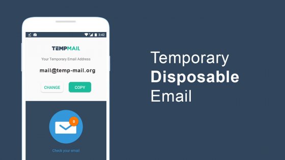 Temp Mail 3.48. Скриншот 3