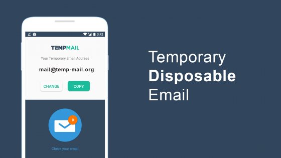 Temp Mail 3.79. Скриншот 3