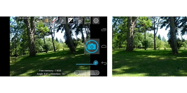 Open Camera 1.54.1. Скриншот 3