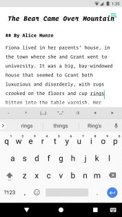 JotterPad – сценарии, повести 14.5.1. Скриншот 2
