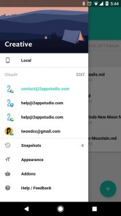 JotterPad – сценарии, повести 14.5.1. Скриншот 6