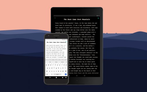 JotterPad – сценарии, повести 14.5.1. Скриншот 9