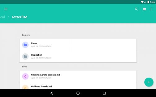 JotterPad – сценарии, повести 14.5.1. Скриншот 10
