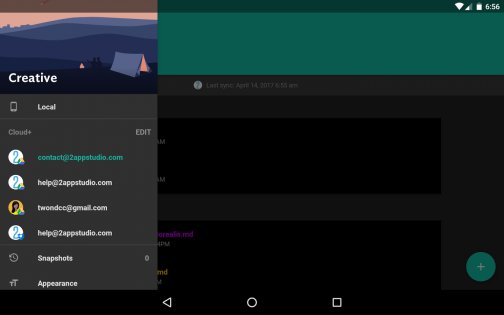 JotterPad – сценарии, повести 14.5.1. Скриншот 15