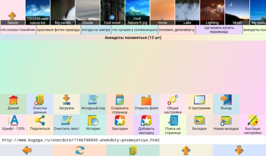 Jbak Browser 1.02.184. Скриншот 11