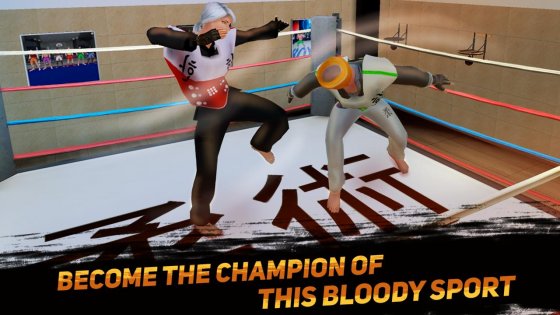 Ninja Jiu Jitsu Fighting 3D 1.0. Скриншот 1