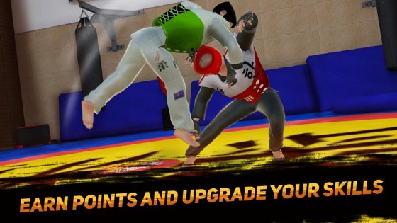 Ninja Jiu Jitsu Fighting 3D 1.0. Скриншот 3