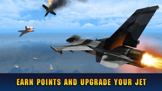 F16 Jet Fighter Flight Sim 3D 1.0. Скриншот 3