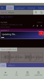 Audio Recorder Hub 1.0.9.0. Скриншот 6