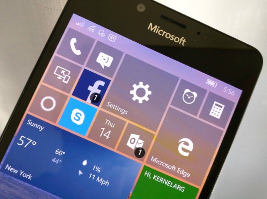Microsoft перезапустит Windows 10 Mobile