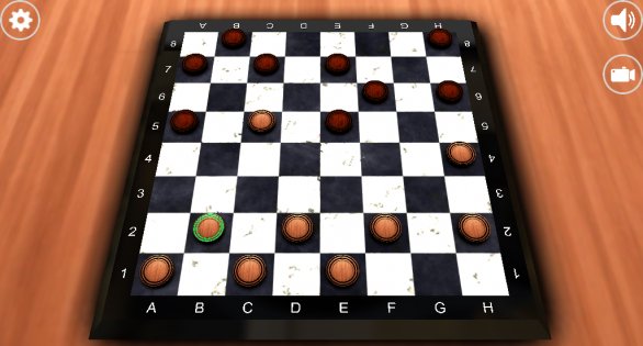 Checkers 3D Free 1.0.2. Скриншот 4