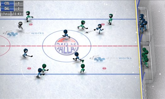 Stickman Ice Hockey 2.4. Скриншот 2