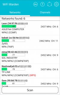 WiFi Warden 3.5.4.8. Скриншот 3