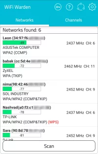 WiFi Warden 3.5.5.1. Скриншот 3