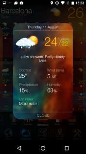 Weather Now 0.3.74. Скриншот 12