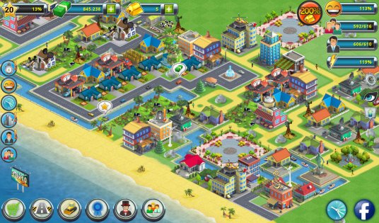 Tropic Town - Island City Bay 1.7.0. Скриншот 7