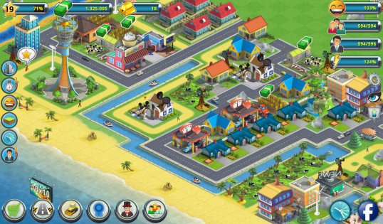 Tropic Town - Island City Bay 1.5.0. Скриншот 11