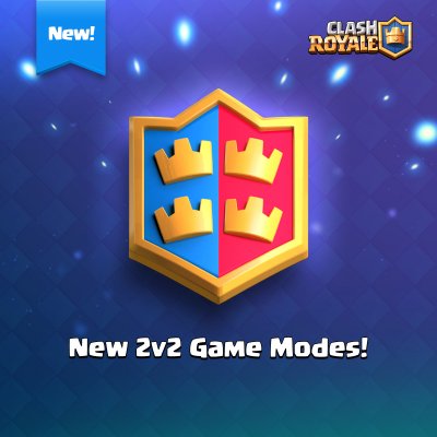 В Clash Royale появился режим 2 vs 2 и новые слоты для колод