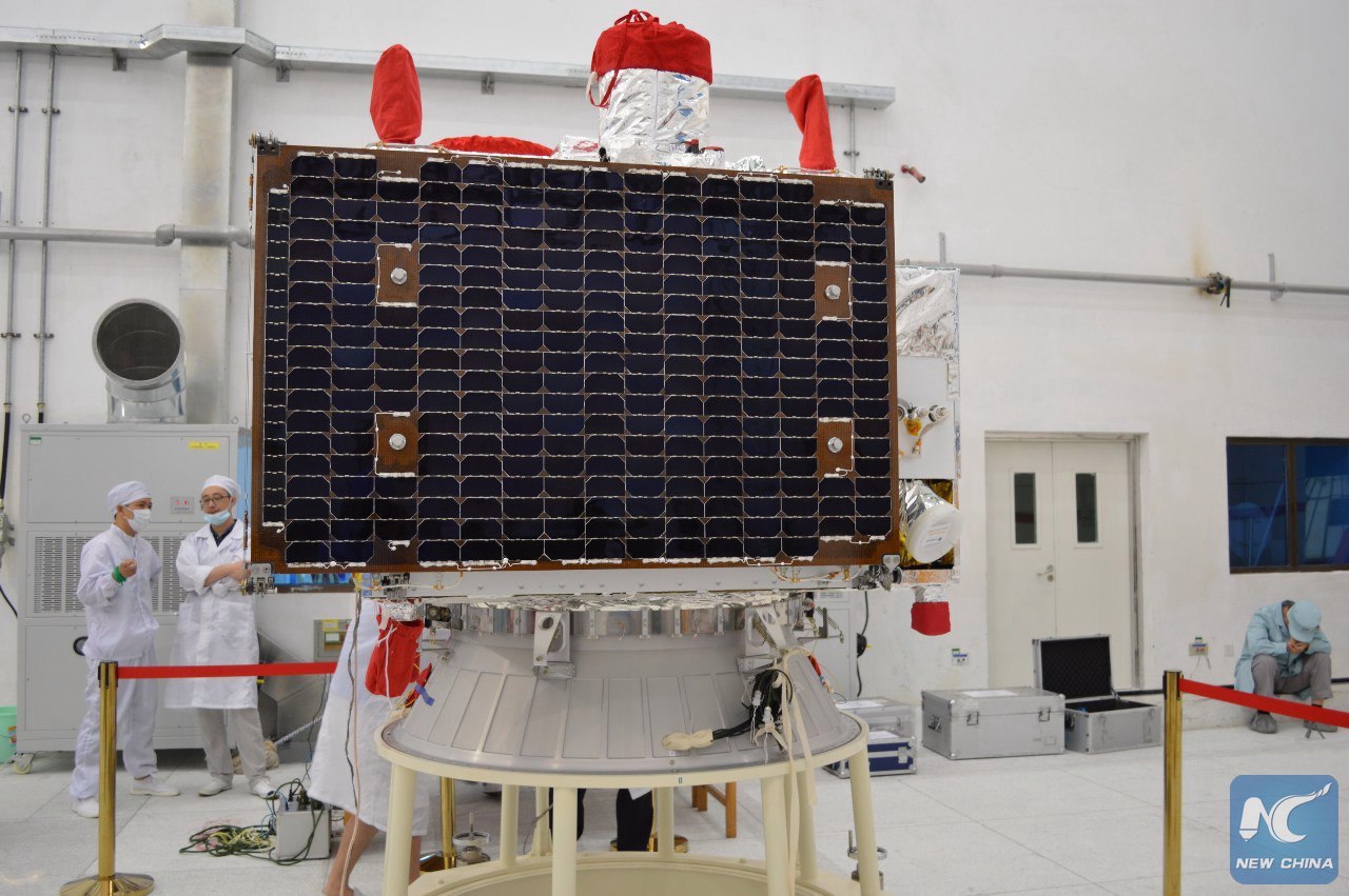 Китайский спутник «мо-цзы». Quantum science satellite 3d model. Космическая радиосвязь. Micius satellite. Китайский спутник «мо-цзы».