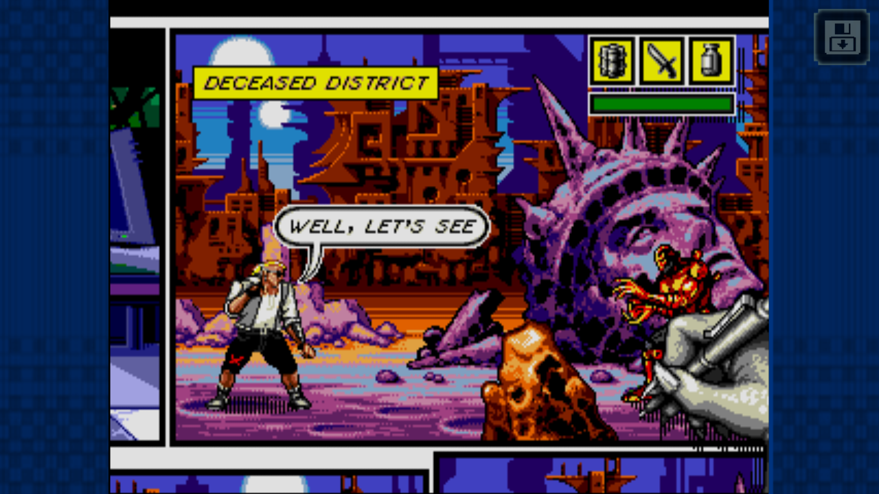 Comix zone прохождение