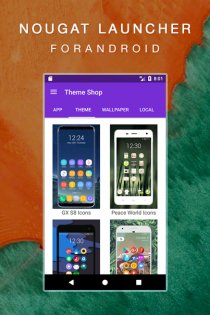 N Launcher: Nougat Theme 1.0. Скриншот 5