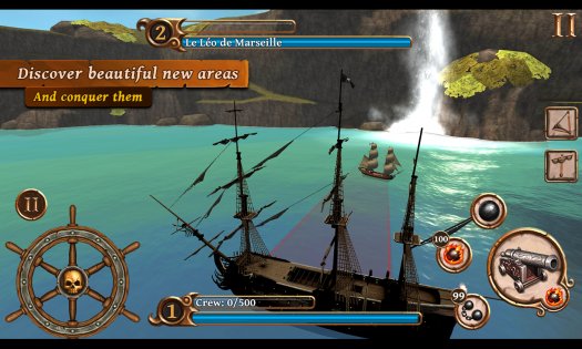 Ships of Battle: Age of Pirates 2.6.28. Скриншот 1