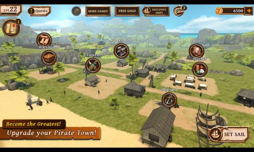 Ships of Battle: Age of Pirates 2.6.28. Скриншот 3