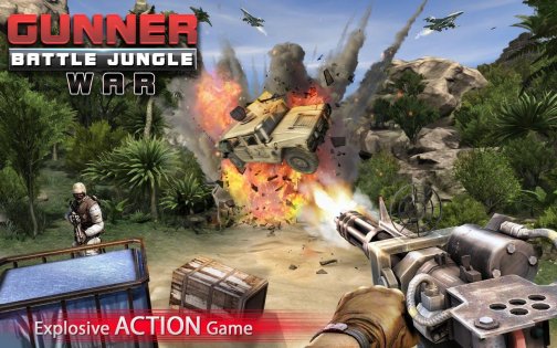Gunners Battle Jungle War 1.0.2. Скриншот 1