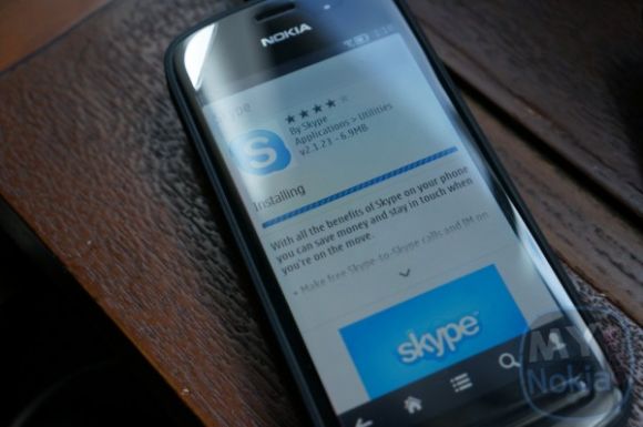 Вышло обновление Skype для устройств на Nokia Belle FP1/FP2