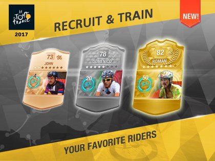 Tour de France-Cyclings stars. Official game 2017 2.3.3. Скриншот 4