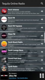 Tequila Online Radio Player 2.5.7. Скриншот 9