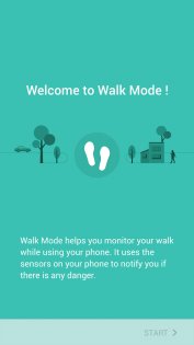 Walk Mode 1.1.33. Скриншот 1