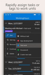 WorkingHours 1.3.3.0. Скриншот 2
