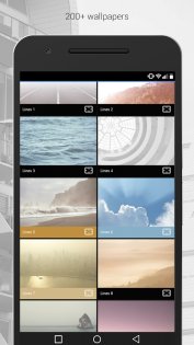 Lines Dark – Icon Pack 3.6.1. Скриншот 4