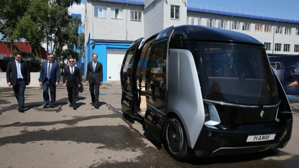 В России протестировали первый беспилотный автобус от КАМАЗа