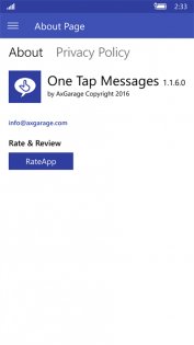One Tap Messages 1.2.1.0. Скриншот 6