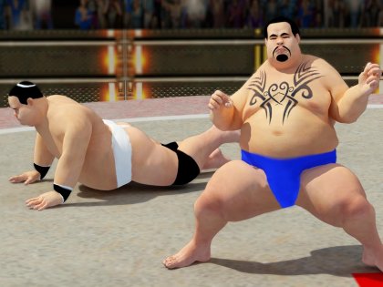 Sumo wrestling Revolution 2017: Pro Stars Fighting 2.8. Скриншот 6