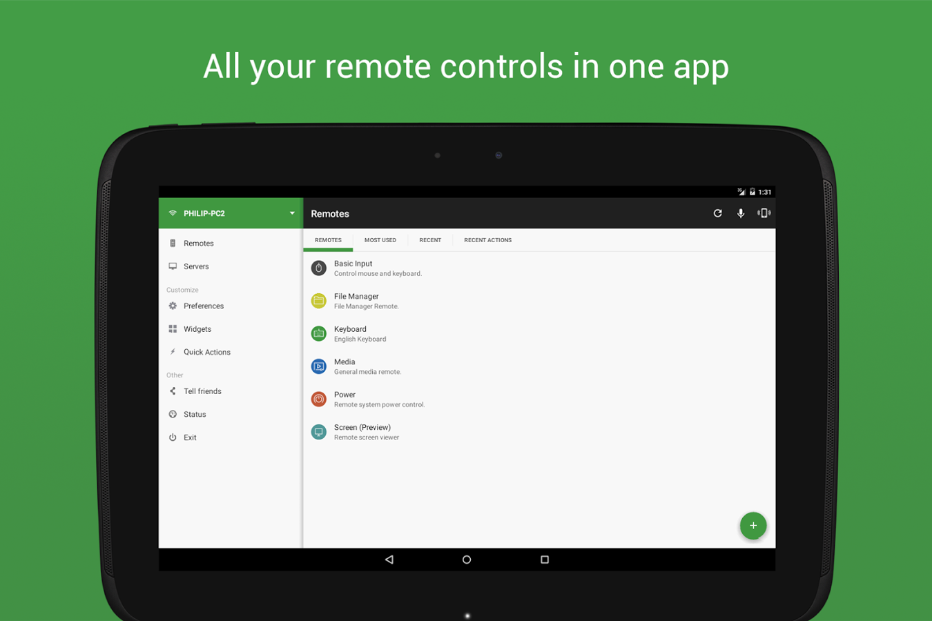 Настройка transmission remote android