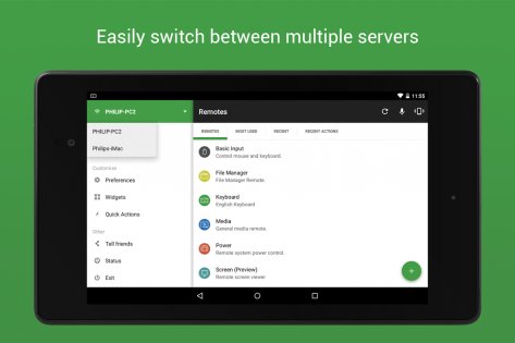 Unified Remote 3.20.0. Скриншот 13