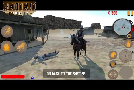 Red Dead Reloaded Western 1.22. Скриншот 3