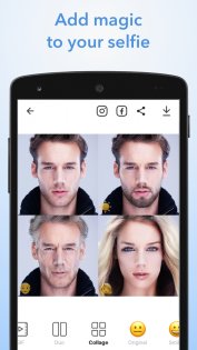 FaceApp 12.3.0.2. Скриншот 1