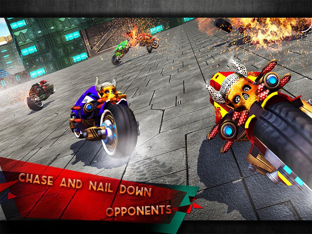 Скачать Demolition Derby Future Bike Wars 1.1 для Android