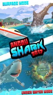 Angry Shark 2017: Simulator Game 1.5. Скриншот 6