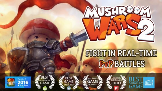 Mushroom Wars 2 2025.1.9. Скриншот 2