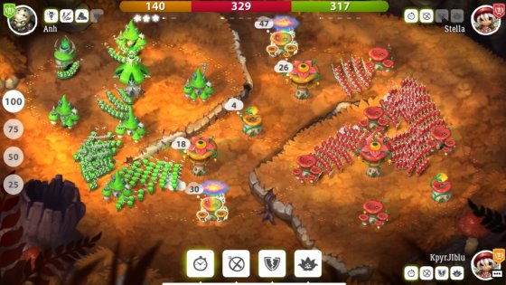 Mushroom Wars 2 2024.5.0. Скриншот 3