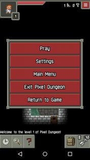 Pixel Dungeon Prayers 2.0.0. Скриншот 2