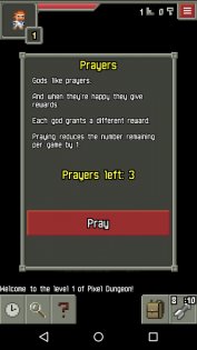 Pixel Dungeon Prayers 2.0.0. Скриншот 3