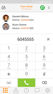 Bria Mobile 6.14.2. Скриншот 3