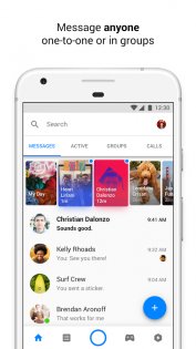 Facebook* Messenger 502.0.0.64.109. Скриншот 1